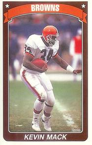 1990 Panini Stickers #35 Kevin Mack Front