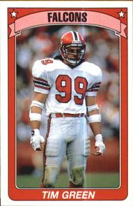 1990 Panini Stickers #215 Tim Green Front