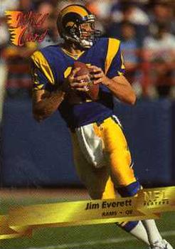 1993 Wild Card #154 Jim Everett Front