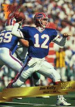 1993 Wild Card #29 Jim Kelly Front