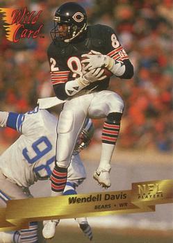 1993 Wild Card #10 Wendell Davis Front