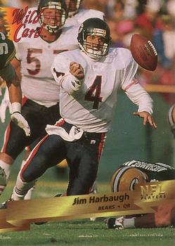 1993 Wild Card #12 Jim Harbaugh Front