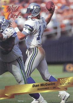 1993 Wild Card #180 Dan McGwire Front