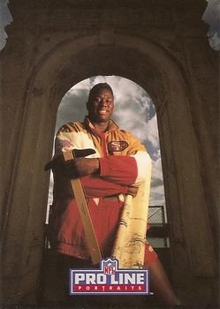 1993 Pro Line Portraits #504 Ricky Watters Front