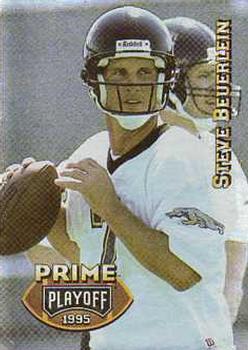 1995 Playoff Prime #127 Steve Beuerlein Front