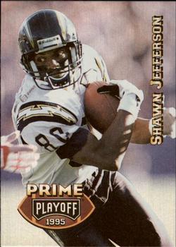 1995 Playoff Prime #178 Shawn Jefferson Front