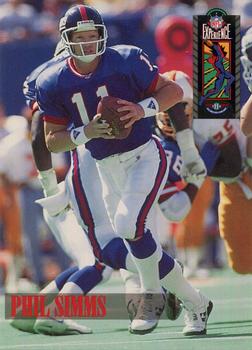 1994 Classic NFL Experience #68 Phil Simms Front