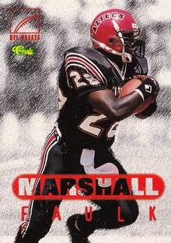 1996 Classic NFL Rookies #79 Marshall Faulk Front