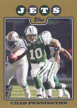 2008 Topps - Gold #4 Chad Pennington Front