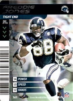 2001 NFL Showdown 1st Edition #365 Freddie Jones Front