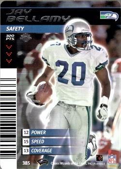 2001 NFL Showdown 1st Edition #385 Jay Bellamy Front