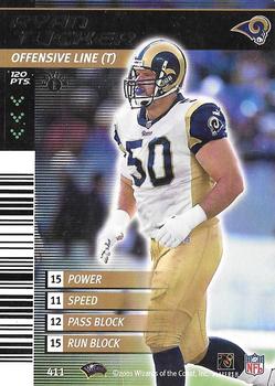 2001 NFL Showdown 1st Edition #411 Ryan Tucker Front