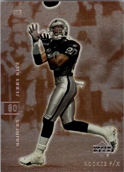 2001 Upper Deck Rookie F/X #66 Jerry Rice Front