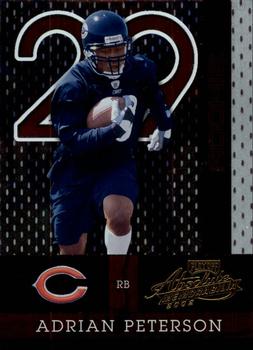 2002 Playoff Absolute Memorabilia #167 Adrian Peterson Front
