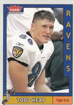 2003 Fleer Tradition #160 Todd Heap Front