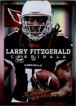 2013 Panini Absolute #2 Larry Fitzgerald Front
