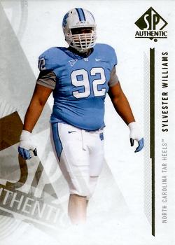 2013 SP Authentic #87 Sylvester Williams Front