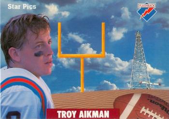 1991 Star Pics #50 Troy Aikman Front