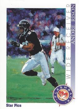 1992 Star Pics #10 Andre Rison Front