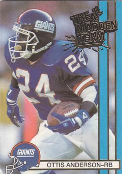 1990 Action Packed All-Madden #6 Ottis Anderson Front