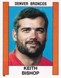1988 Panini Stickers #49 Keith Bishop Front