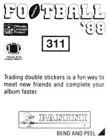 1988 Panini Stickers #311 Jim Everett Back