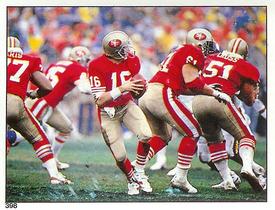 1988 Panini Stickers #398 San Francisco 49ers Action Front