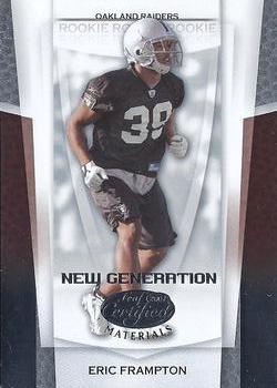 2007 Leaf Certified Materials #162 Eric Frampton Front