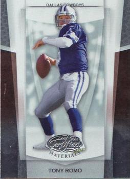 2007 Leaf Certified Materials #1 Tony Romo Front