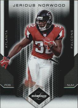 2007 Leaf Limited #7 Jerious Norwood Front