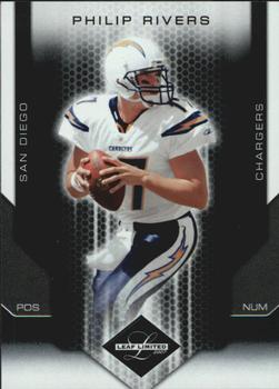 2007 Leaf Limited #80 Philip Rivers Front