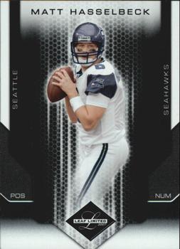 2007 Leaf Limited #86 Matt Hasselbeck Front