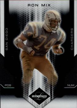 2007 Leaf Limited #180 Ron Mix Front