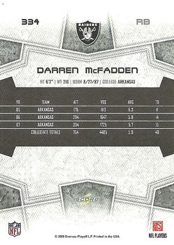 2008 Score #334 Darren McFadden Back