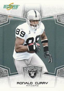 2008 Score #232 Ronald Curry Front