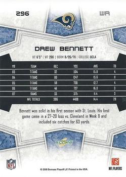 2008 Score #296 Drew Bennett Back