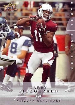 2008 Upper Deck First Edition #3 Larry Fitzgerald Front