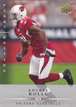 2008 Upper Deck First Edition #5 Antrel Rolle Front