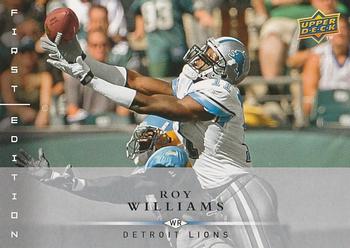 2008 Upper Deck First Edition #52 Roy Williams Front