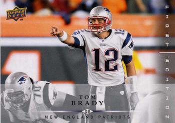 2008 Upper Deck First Edition #87 Tom Brady Front