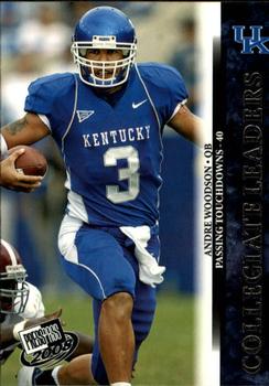 2008 Press Pass #61 Andre Woodson Front