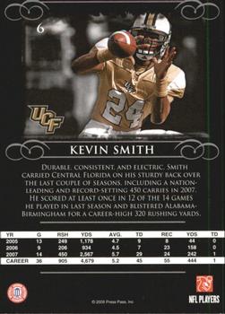 2008 Press Pass Legends #6 Kevin Smith Back