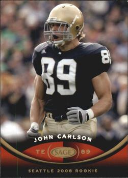 2008 SAGE #10 John Carlson Front