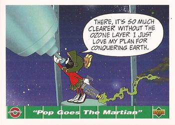 1992 Upper Deck Comic Ball IV #2 Pop Goes The Martian Front