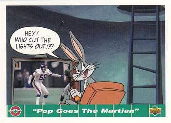 1992 Upper Deck Comic Ball IV #6 Pop Goes The Martian Front