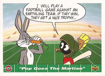1992 Upper Deck Comic Ball IV #8 Pop Goes The Martian Front