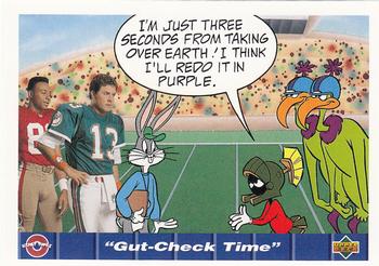 1992 Upper Deck Comic Ball IV #176 Gut-Check Time Front