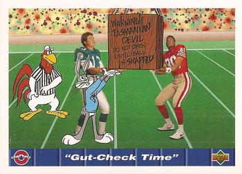 1992 Upper Deck Comic Ball IV #178 Gut-Check Time Front