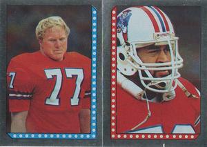 1986 Topps Stickers #139 / 151 Karl Mecklenburg / Brian Holloway Front