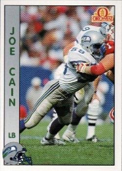 1992 Pacific Oroweat Seattle Seahawks #5 Joe Cain Front